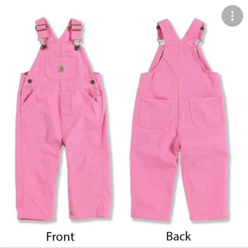 Carhartt Girl Overall Size 18 Month